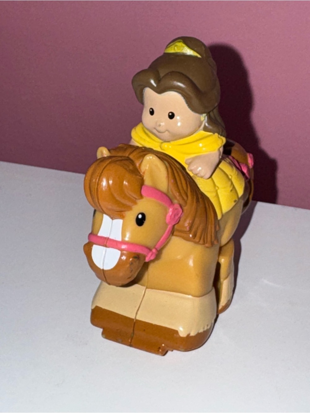 Fisher-Price Belle Klip Klop Princess Riding Horse Toy